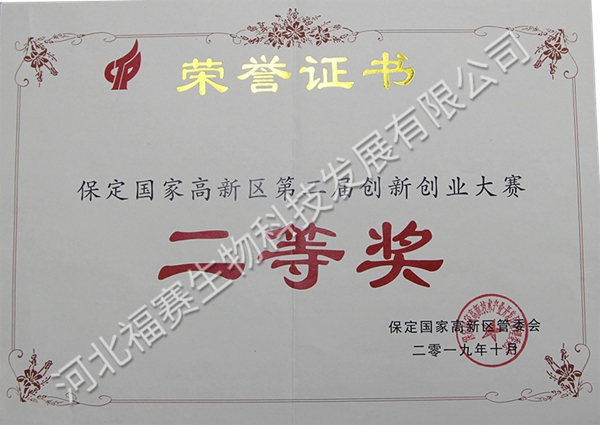 雙創比賽二等獎